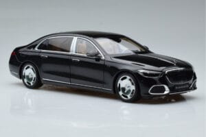 Mercedes Maybach S600 W222 V12 Biturbo Obsidian Черен Almost Real 1:18 820115 Метал — снимка 6 от 11