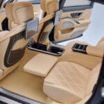 Mercedes Maybach S600 W222 V12 Biturbo Obsidian Черен Almost Real 1:18 - image 9 of 11