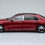 Mercedes Maybach S600 W222 V12 Biturbo Patagonia Червен Almost Real 1:18 - image 4 of 10