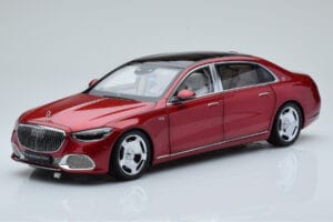 Mercedes Maybach S600 W222 V12 Biturbo Patagonia Червен Almost Real 1:18 820119