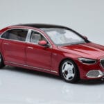Mercedes Maybach S600 W222 V12 Biturbo Patagonia Червен Almost Real 1:18 - image 6 of 10