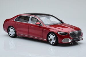 Mercedes Maybach S600 W222 V12 Biturbo Patagonia Червен Almost Real 1:18 820119 Метал — снимка 6 от 10