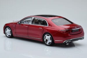Mercedes Maybach S600 W222 V12 Biturbo Patagonia Червен Almost Real 1:18 820119 Метал — снимка 7 от 10