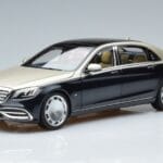 Mercedes Maybach S650 X222 Сребристосин Norev 1:18 B66960615 Метал