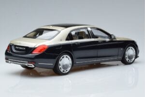 Mercedes Maybach S650 X222 Сребристосин Norev 1:18 B66960615 Метал — снимка 3 от 7