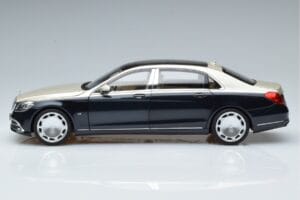 Mercedes Maybach S650 X222 Сребристосин Norev 1:18 B66960615 Метал — снимка 4 от 7