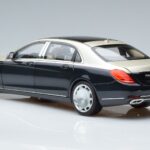 Mercedes Maybach S650 X222 Сребристосин Norev 1:18 B66960615 Метал - image 6 of 7
