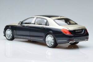 Mercedes Maybach S650 X222 Сребристосин Norev 1:18 B66960615 Метал — снимка 6 от 7