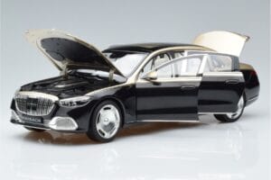 Mercedes Maybach S680 X223 Златен Черен Metallic Norev 1:18 183917 Метал — снимка 2 от 7