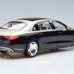 Mercedes Maybach S680 X223 Златен Черен Metallic Norev 1:18 183917 Метал - image 3 of 7