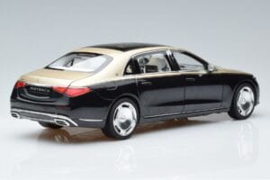 Mercedes Maybach S680 X223 Златен Черен Metallic Norev 1:18 183917 Метал — снимка 3 от 7