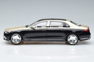 Mercedes Maybach S680 X223 Златен Черен Metallic Norev 1:18 183917 Метал — снимка 4 от 7