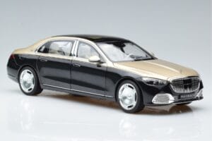 Mercedes Maybach S680 X223 Златен Черен Metallic Norev 1:18 183917 Метал — снимка 5 от 7