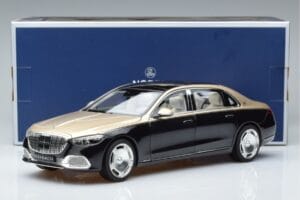 Mercedes Maybach S680 X223 Златен Черен Metallic Norev 1:18 183917 Метал — снимка 7 от 7