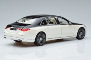 Mercedes Maybach S680 X223 Бял Norev 1:18 B66961424 Метал — снимка 3 от 7