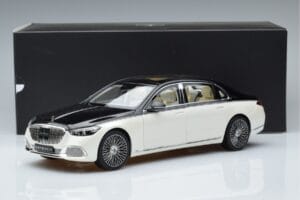 Mercedes Maybach S680 X223 Бял Norev 1:18 B66961424 Метал — снимка 7 от 7