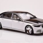 Mercedes Maybach S680 W223 Obsidian Черен Diamond Бял Almost Real 1:18 - image 5 of 7