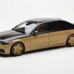 Mercedes Maybach S680 W223 Obsidian Черен Sand Almost Real 1:18