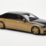 Mercedes Maybach S680 W223 Obsidian Черен Sand Almost Real 1:18 - image 5 of 7