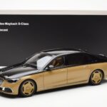 Mercedes Maybach S680 W223 Obsidian Черен Sand Almost Real 1:18 - image 7 of 7