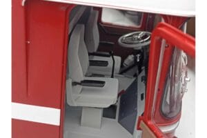 Mercedes O317 Porsche Transporter Червен CMR 1:18 CMR149 Метал — снимка 11 от 12