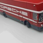 Mercedes O317 Porsche Transporter Червен CMR 1:18 - image 9 of 12