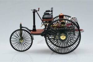 Mercedes Patent Motorwagen Зелено Norev 1:18 183701 Метал — снимка 3 от 6