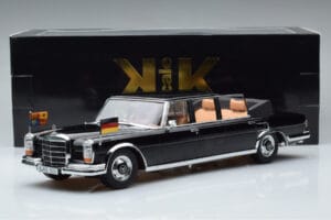 Mercedes 600 Pullman W100 Landaulet Queen Elizabeth II KK-Scale 1:18 KKDC181185 Метал — снимка 6 от 6