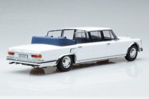 Mercedes 600 Pullman W100 Landaulet Бял KK-Scale 1:18 KKDC181184 Метал — снимка 2 от 6