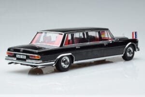 Mercedes 600 Pullman W100 W. Brandt G. Pompidou KK-Scale 1:18 KKDC181134 Метал — снимка 2 от 6