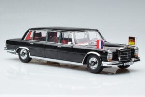 Mercedes 600 Pullman W100 W. Brandt G. Pompidou KK-Scale 1:18 KKDC181134 Метал — снимка 4 от 6