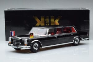 Mercedes 600 Pullman W100 W. Brandt G. Pompidou KK-Scale 1:18 KKDC181134 Метал — снимка 6 от 6