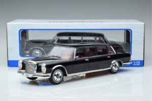 Mercedes 600 LWB Pullman W100 Черен MCG 1:18 MCG18187 Метал — снимка 6 от 6