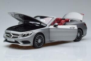 Mercedes S-Class A217 Кабриолет Сив Norev 1:18 B66960355 Метал — снимка 2 от 8
