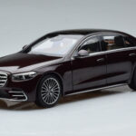 Mercedes S-Class W223 AMG Line Червен Norev 1:18