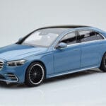 Mercedes S-Class W223 Vintage Син Norev 1:18