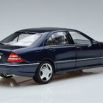 Mercedes S55 AMG W220 Син Norev 1:18 183817 Метал - image 3 of 7