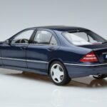 Mercedes S55 AMG W220 Син Norev 1:18 183817 Метал - image 6 of 7
