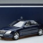 Mercedes S55 AMG W220 Син Norev 1:18 183817 Метал - image 7 of 7