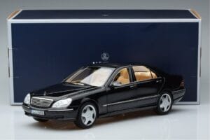 Mercedes S-Class W220 S55 AMG Лимитирана Серия Norev 1:18 183812 Метал — снимка 7 от 7