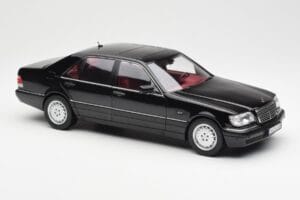 Mercedes S600 W140 Черен Norev 1:18 183722 Метал — снимка 6 от 8