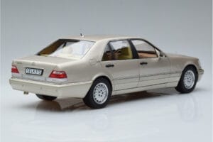 Mercedes S600 W140 Сребрист Norev 1:18 183723 Метал — снимка 3 от 7