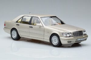 Mercedes S600 W140 Сребрист Norev 1:18 183723 Метал — снимка 5 от 7