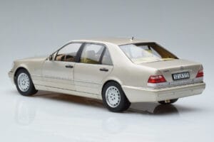 Mercedes S600 W140 Сребрист Norev 1:18 183723 Метал — снимка 6 от 7