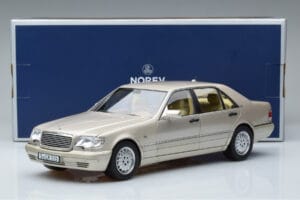 Mercedes S600 W140 Сребрист Norev 1:18 183723 Метал — снимка 7 от 7