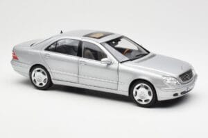 Mercedes S600 W220 Сребрист Металик Norev 1:18 183810 Метал — снимка 6 от 8