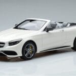 Mercedes AMG S63 A217 Кабриолет Diamond Бял GT Spirit 1:18