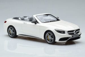 Mercedes AMG S63 A217 Кабриолет Diamond Бял GT Spirit 1:18 B66965712 Смола — снимка 4 от 6