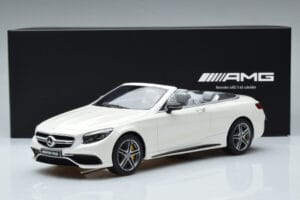 Mercedes AMG S63 A217 Кабриолет Diamond Бял GT Spirit 1:18 B66965712 Смола — снимка 6 от 6