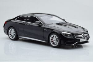 Mercedes AMG S63 C217 Coupe Черен GT Spirit 1:18 ZM041 Смола — снимка 4 от 6